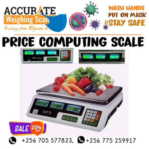 price computing scale with optional USB interface from sole