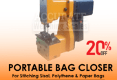 Plain Sew Heavy Duty Bag Closing System machinery