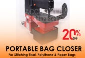 Automatic single needle industrial closing machine for bags