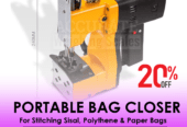 lightweight handheld electric bag closer sewing machine