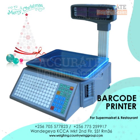 Barcode printer scales for supermarket on sale from export