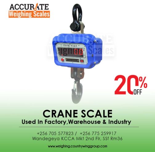 Crane hanging scales with precise measurements Kampala