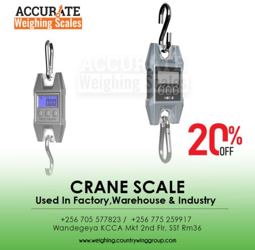 Digital crane scales designed with overload protection