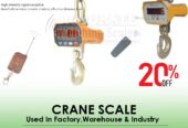 Retail shop Crane hanging scales with longevity span