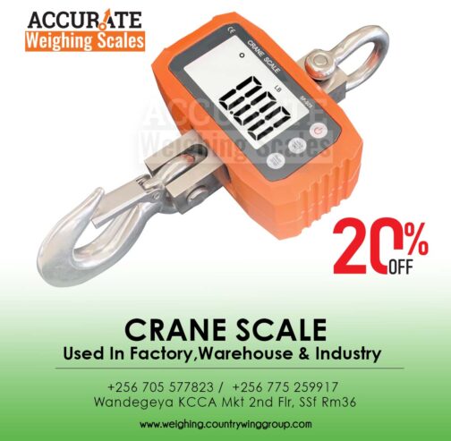 Aluminum Alloy housing crane hanging scales available for sa