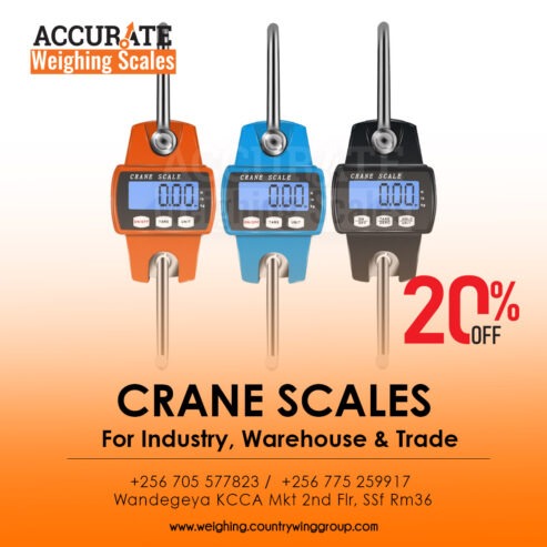 Electronic crane scales with tare functions Kampala