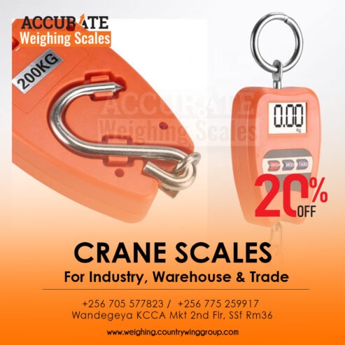 Digital crane scales with quick and accurate measurement