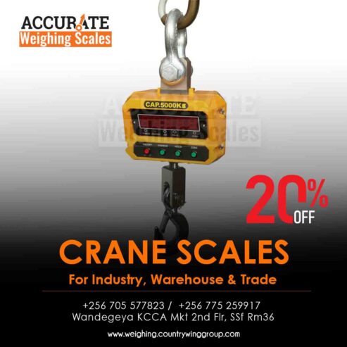 commercial hanging crane scales that are built to last.