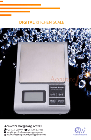 double LED display table top digital weighing scale