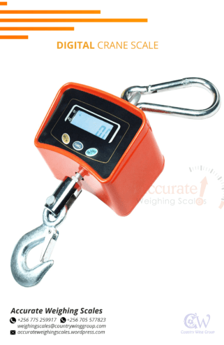 Use electronic crane scales for precise and accurate res