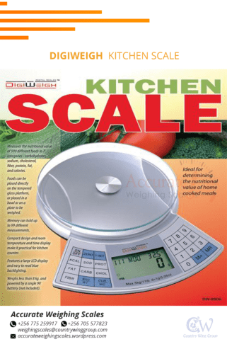 Digital food Kitchen weighing Scale 3kg in Kampala