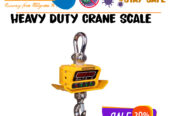 commercial hanging crane scales that are built to last.