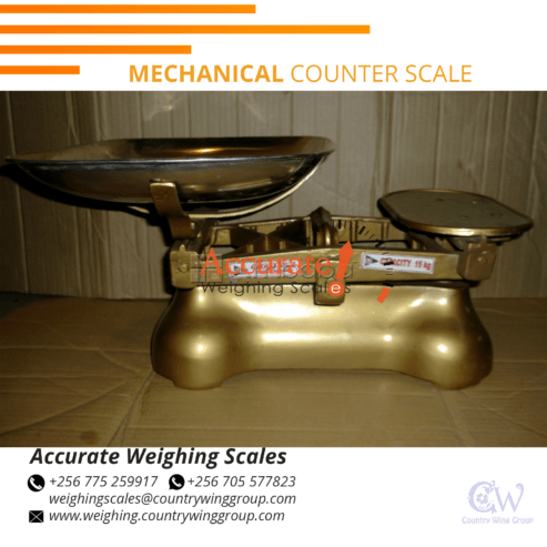 double counter weighing Balance scale