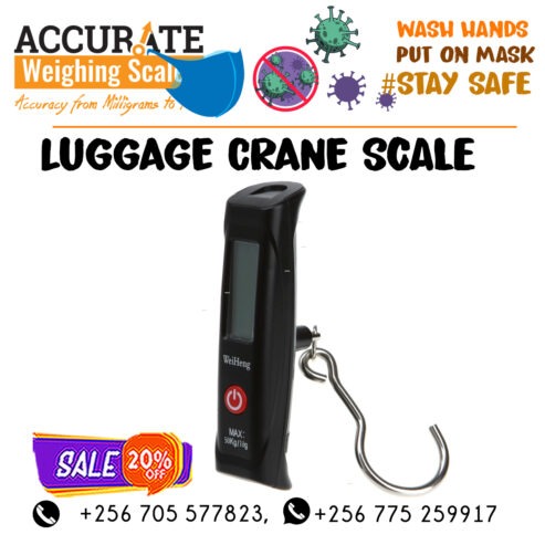 portable Hook Hanging Weighing Scale 50kg for luggage