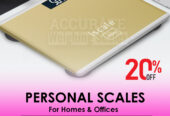 Get bathroom weighing scales to correctly weigh yourself