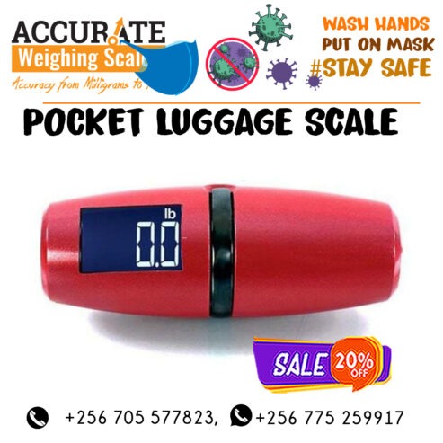 portable pocket electronic hanging luggage scales