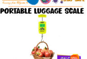 rubber handle Hook Smile Face luggage weighing scales