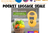 digital portable hooks hanging scales for luggage