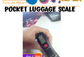 pocket digital LCD Travel Hook weighing Scales for luggage