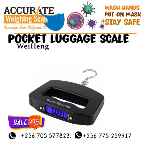 Portable luggage Scales best way to weigh suitcase