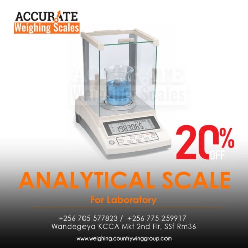 UNBS certified analytical laboratory scales for school