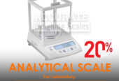 analytical balance with optional USB interface