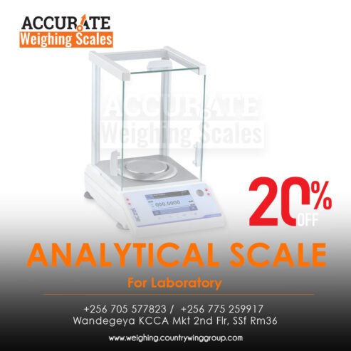 Highly sensitive analytical balance weight scales