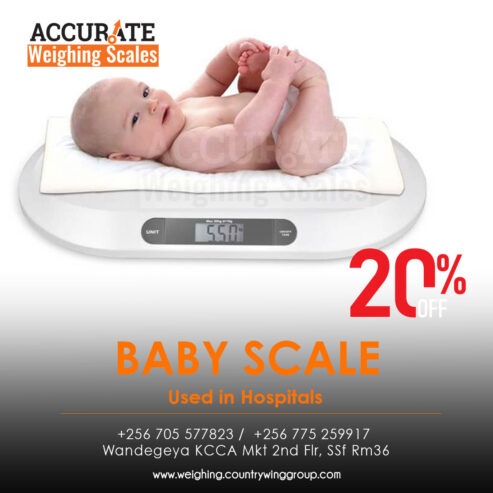 Quality assured baby weighing scales of high integrity