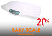 Fast and efficient reliable stable modern baby scales