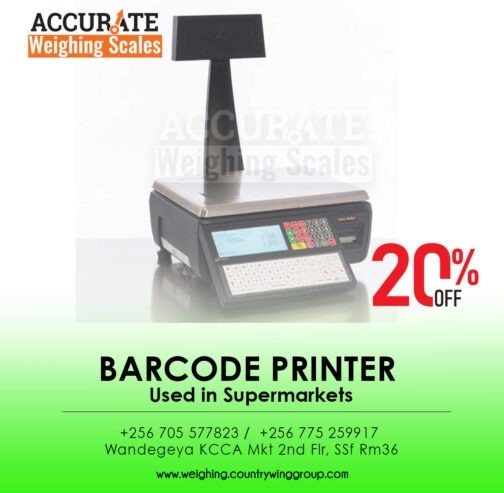 Specialized barcode printing scales on market