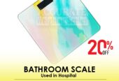 Bathroom scales of high accuracy and consistency from mandat