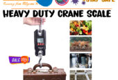 Mini Portable Crane Scale 300kg 0.1kg LCD Digital