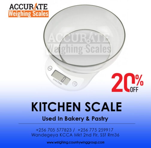 Digital flat tabletop kitchen weighing scales Wandegeya