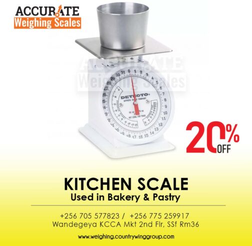 Portable dial kitchen weighing scales Wandegeya