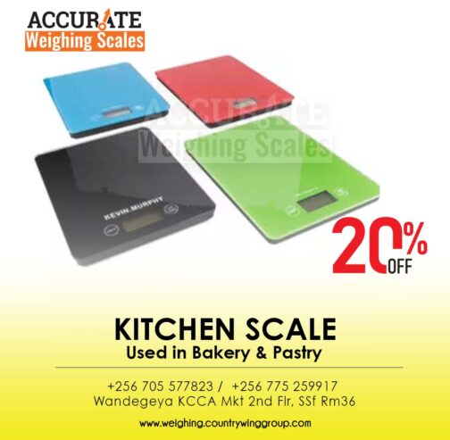 Perfect tabletop kitchen scale for cooking, baking, more