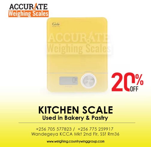 Slim Lcd digital kitchen cooking weighing scales