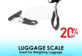 rubber handle Hook Smile Face luggage weighing scales