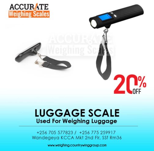 rubber handle Hook Smile Face luggage weighing scales