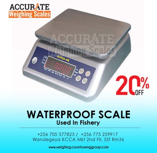 durable and water-resistant wash down weighing scale