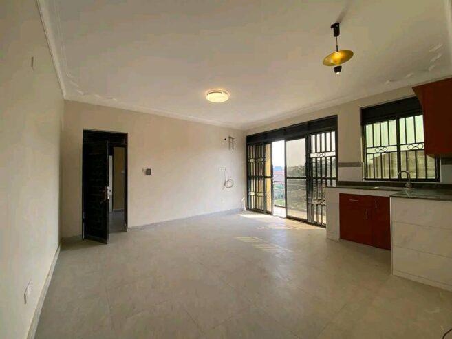For rent#Kiwatule; Newly built and specious one bedroom