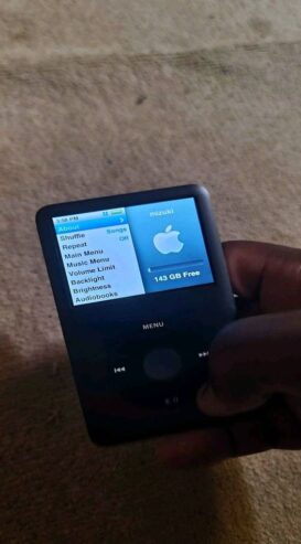 APPLE IPOD FOR SALE WITH 160GB