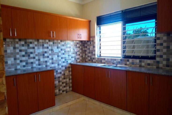 Newly built 3bedroom House located in Bwebajja