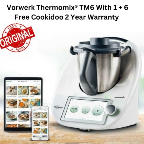 Vowerk Thermomix Tm6 +Accessories, White Colour new