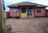 Three bedroomed house Location: off Kasangati