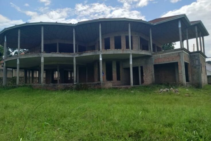 Unfinished 7 Bedroom House on 1.3 Acres for Sale in Munyonyo