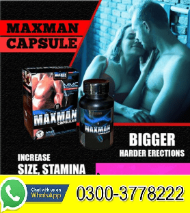 Maxman Pills Price In Hyderabad- 03003778222