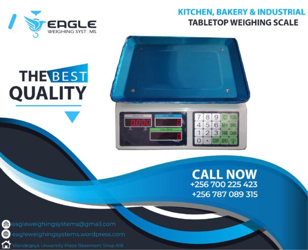 Tabletop Weighing scales price quote in Uganda+256 787089315