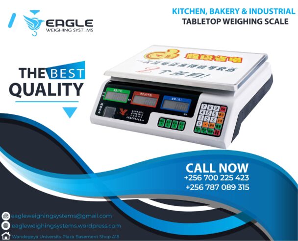 Tabletop Weighing scales price quotation in Uganda +256 7002