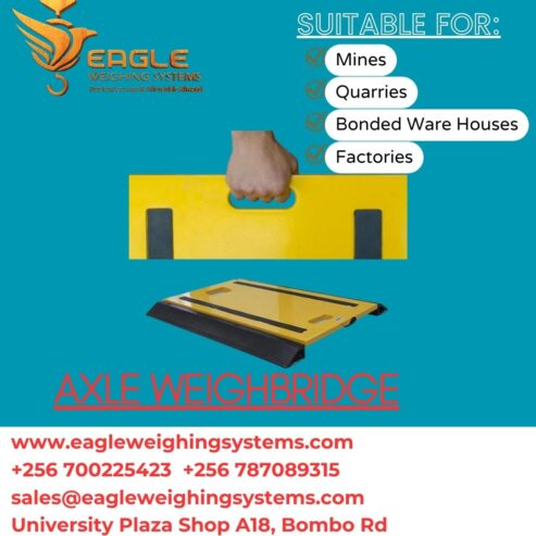 Portable truck scale supplier in Uganda +256 700225423