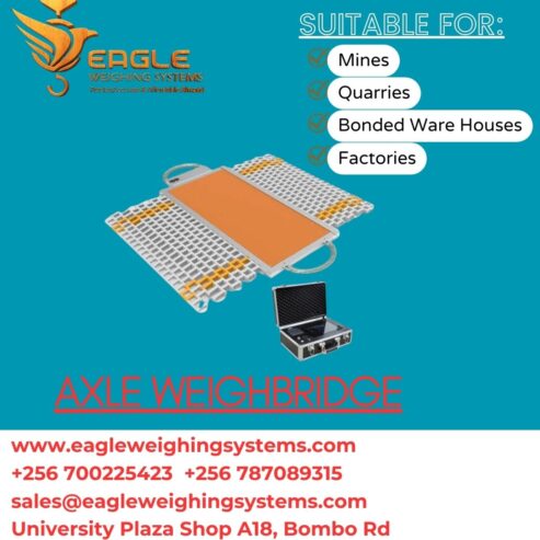 Mobile weighbridge manufacturer in Uganda +256 787089315